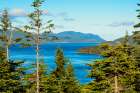 Gros Morne National Park-Wild Cove on Bonne Bay-Newfoundland-Canada Art Print